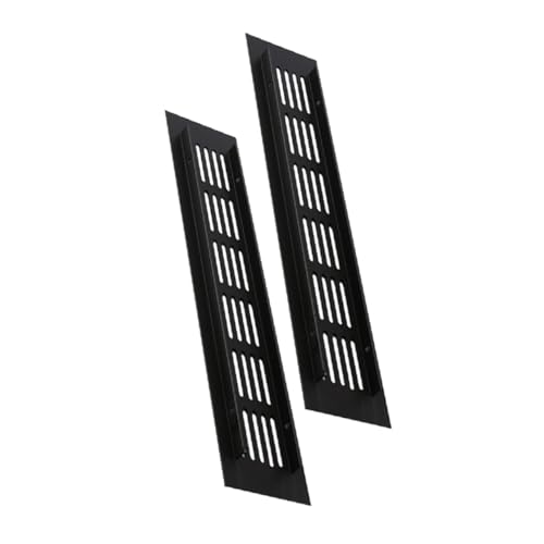 DECOMELODY 2 Stück Aluminium Lüftungsgitter Rechteckig Möbel Belüftung Luftgitter Atmungsaktiv Robust für Schränke Kleiderschränke Küchenlüftung DECOMELODY 2 Stück Aluminium Lüftungsgitter Rechteckig Möbel Belüftung Luftgitter Atmungsaktiv Robust für Schränke Kleiderschränke Küchenlüftung von DECOMELODY