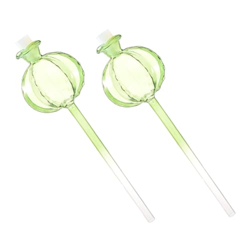 DECOMELODY 2 Stück Automatische Bewässerungskugeln aus Glas Selbstbewässerndes System für Topfpflanzen und Bonsai Langlebige Bewässerungsgeräte für Zimmer Außenpflanzen Praktische von DECOMELODY