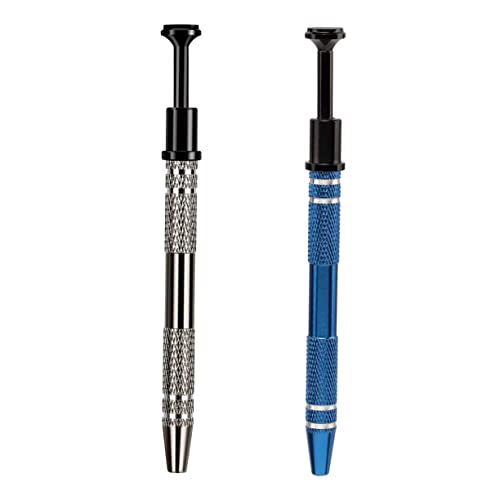 DECOMELODY 2 Stück CPU-Pickup-Tool IC -up Tool Electronic Component Gripping Tools Nail -up Tool Adjustable -up Tool Werkzeug für winzige Komponenten Chipfänger Pinzette Aluminium von DECOMELODY