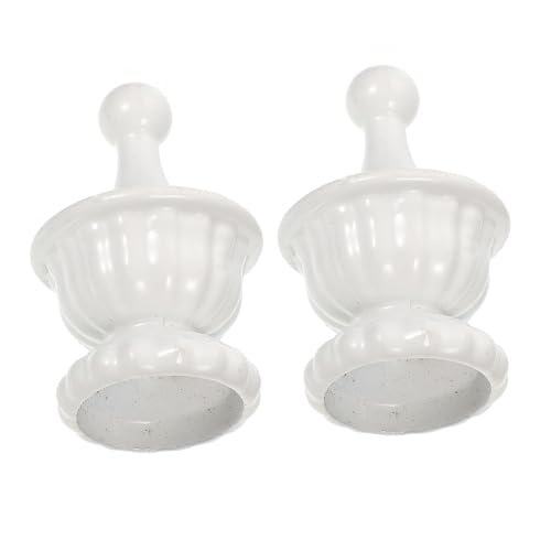 DECOMELODY 2 Stück Chic Lampenknopf aus Aluminium Weiß Innengewinde Dekorativer Lampenschirm knauf mit Modernem Design für Tisch Stehleuchten Elegantes Licht accessoire für Wohnambiente DECOMELODY 2 Stück Chic Lampenknopf aus Aluminium Weiß Innengewinde Dekorativer Lampenschirm knauf mit Modernem Design für Tisch Stehleuchten Elegantes Licht accessoire für Wohnambiente von DECOMELODY
