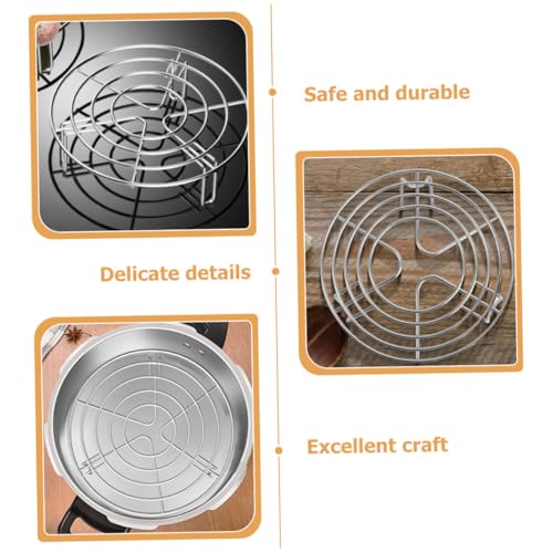 DECOMELODY 2 Stück Edelstahl Dampfgarer Teilig Hitzebeständig Wok Dampfeinsatz Backofen Dampfgareinsatz für Eier und Gemüse Kompakt Leicht zu Reinigen Langlebig DECOMELODY 2 Stück Edelstahl Dampfgarer Teilig Hitzebeständig Wok Dampfeinsatz Backofen Dampfgareinsatz für Eier und Gemüse Kompakt Leicht zu Reinigen Langlebig von DECOMELODY