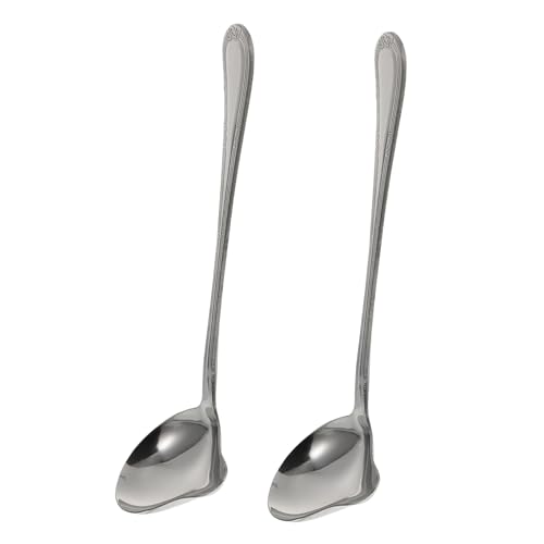 DECOMELODY 2 Stück Edelstahl Löffel mit Einzigartigem Entenschnabel design Rostfrei Kreative Gravurgriffe Praktische Dessert Soßenlöffel Hygienisch Langlebig als Geschenk DECOMELODY 2 Stück Edelstahl Löffel mit Einzigartigem Entenschnabel design Rostfrei Kreative Gravurgriffe Praktische Dessert Soßenlöffel Hygienisch Langlebig als Geschenk von DECOMELODY