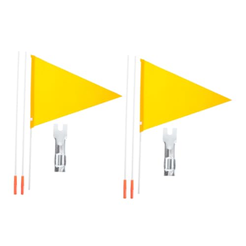 DECOMELODY 2 Stück Fahrradflagge mit Stabilem Fiberglas flaggenmast Kinderfahrrad Leicht Montierbar Gelbe Sicherheitswimpel für Bessere Sichtbarkeit und Outdoor Einsatz DECOMELODY 2 Stück Fahrradflagge mit Stabilem Fiberglas flaggenmast Kinderfahrrad Leicht Montierbar Gelbe Sicherheitswimpel für Bessere Sichtbarkeit und Outdoor Einsatz von DECOMELODY