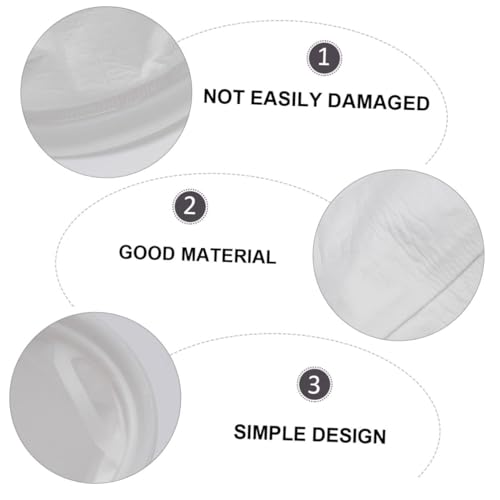 DECOMELODY 2 Stück Filterbeutel aus Pp vliesstoff Feinkörnigkeit Vielseitiger Saft Milchfilterbeutel Leichter Tragbarer Joghurt Nussmilch filterbeutel für Küche und Getränke von DECOMELODY