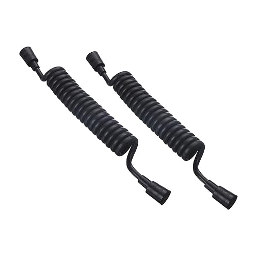DECOMELODY 2 Stück Flexible Duschschlauch Schwarz Dehnbar Hitzebeständig Langlebiger Sprühschlauch Verlängerung für Badezimmer Einfache Montage Druckresistent Verschleißfest Kompatibel mit DECOMELODY 2 Stück Flexible Duschschlauch Schwarz Dehnbar Hitzebeständig Langlebiger Sprühschlauch Verlängerung für Badezimmer Einfache Montage Druckresistent Verschleißfest Kompatibel mit von DECOMELODY