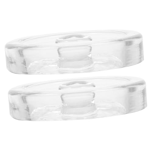 DECOMELODY 2 Stück Glas Fermentiergewichte mit Breiter Öffnung Wiederverwendbar Luftdichtes Fermentiergewicht für Einmachgläser zur Sauerteig Gurkenfermentation Bpa frei Praktisches von DECOMELODY