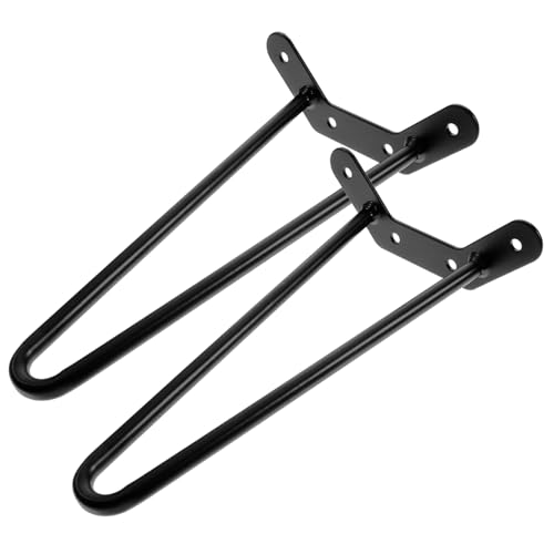 DECOMELODY 2 Stück Hairpin Tischbeine aus Robustem Eisen Stabile Möbelfüße für Esstisch Schreibtisch Beistelltisch Einfache Montage Langlebige Schwarze Tischbeine für DIY Möbel DECOMELODY 2 Stück Hairpin Tischbeine aus Robustem Eisen Stabile Möbelfüße für Esstisch Schreibtisch Beistelltisch Einfache Montage Langlebige Schwarze Tischbeine für DIY Möbel von DECOMELODY