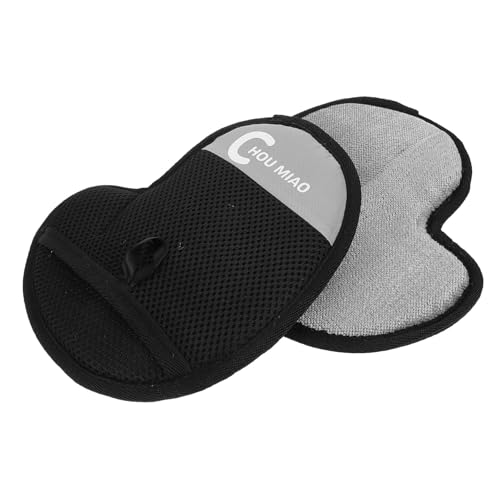 DECOMELODY 2 Stück Haustier Haarentfernungs Handschuhe mit Doppelseitigem Antistatischem Design Sanftes Material Ergonomisch Effektives Entfernen von Fell für Katzen Hunde Saubere Wohnung von DECOMELODY
