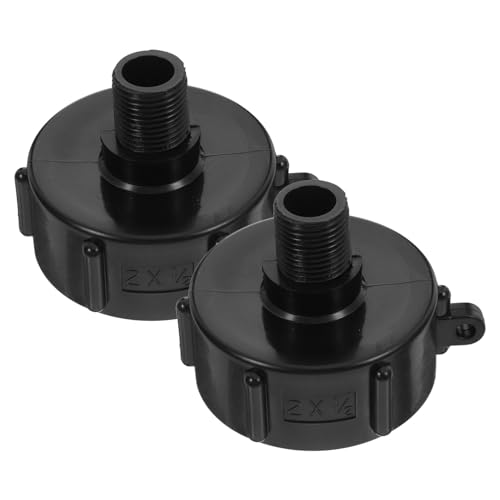 DECOMELODY 2 Stück IBC Tote Valve Adapter Teilig Grobgewinde Auslaufhahn für Wassertank Leckagefrei Präzisionsgewinde für IBC Container Gartenbewässerung Landwirtschaft DECOMELODY 2 Stück IBC Tote Valve Adapter Teilig Grobgewinde Auslaufhahn für Wassertank Leckagefrei Präzisionsgewinde für IBC Container Gartenbewässerung Landwirtschaft von DECOMELODY