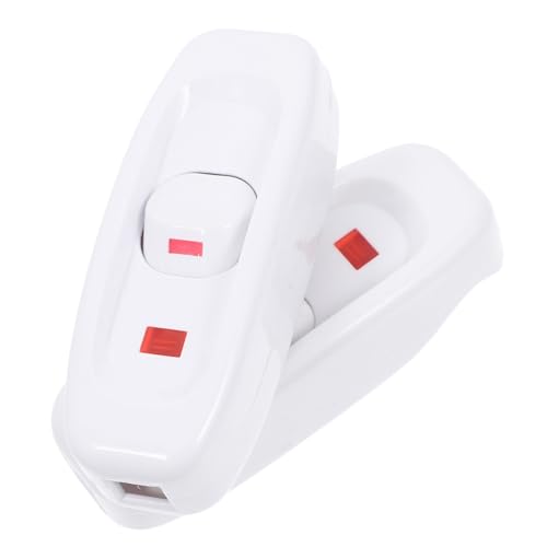 DECOMELODY 2 Stück Inline Kabelschalter mit Kontrollleuchte Wippschalter für Lampen und Geräte für Schlafzimmer und Tischlampen Einfache Installation Überlastschutz DECOMELODY 2 Stück Inline Kabelschalter mit Kontrollleuchte Wippschalter für Lampen und Geräte für Schlafzimmer und Tischlampen Einfache Installation Überlastschutz von DECOMELODY