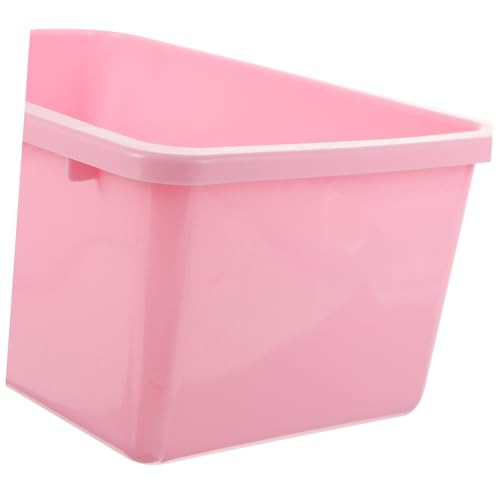 DECOMELODY 2 Stück Kleine Kunststoff Aufbewahrungsbox Rechteckiger Organizer für Kleinteile Stabiles Leichtes Plastik mit Glatten Kanten für Büro Kinderzimmer und Schreibtisch Praktische von DECOMELODY