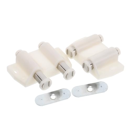 DECOMELODY 2 Stück Magnetischer Push to open Türöffner Schranktüren Unsichtbarer Druckknopf hardware Langlebiger Schranktür Dämpfer mit Einfachem Öffnungsmechanismus für Küchenschränke und von DECOMELODY