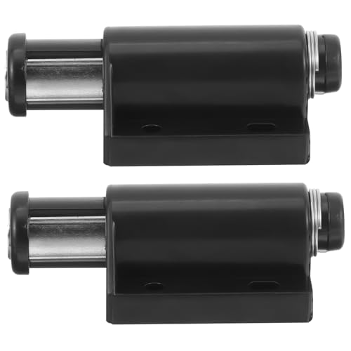 DECOMELODY 2 Stück Magnetischer Türverschluss für Schränke Push to open Türschnäpper mit Federautomatik und Selbstverriegelung Geeignet für Möbel Wie Kleiderschränke Tv schränke Bücherregale von DECOMELODY