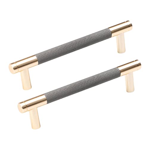 DECOMELODY 2 Stück Moderner Möbelgriff Verschleißfestem Space Aluminium T Bar Design Teiliges Lochabstand Langlebiger Schrankgriff für Küchenschränke Kleiderschränke Kommoden und Schwarz DECOMELODY 2 Stück Moderner Möbelgriff Verschleißfestem Space Aluminium T Bar Design Teiliges Lochabstand Langlebiger Schrankgriff für Küchenschränke Kleiderschränke Kommoden und Schwarz von DECOMELODY