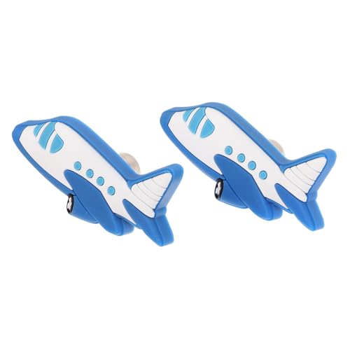 DECOMELODY 2 Stück Möbelgriffe Flugzeug Design Weiche Kunststoffgriffe Rutschfest und Komfortabel Einfache Montage für Schranktüren und Kleiderschränke Maritimer Stil für Kinderzimmer und DECOMELODY 2 Stück Möbelgriffe Flugzeug Design Weiche Kunststoffgriffe Rutschfest und Komfortabel Einfache Montage für Schranktüren und Kleiderschränke Maritimer Stil für Kinderzimmer und von DECOMELODY
