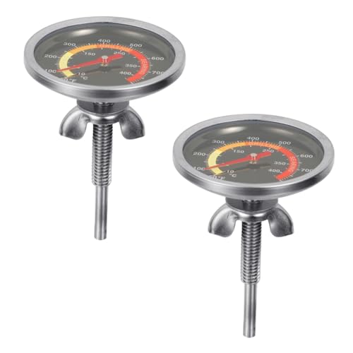 DECOMELODY 2 Stück Ofenthermometer Präziser Temperaturmesser Hitzebeständig Robust für Grill Backofen Bbq für Familie und Hobbyköche DECOMELODY 2 Stück Ofenthermometer Präziser Temperaturmesser Hitzebeständig Robust für Grill Backofen Bbq für Familie und Hobbyköche von DECOMELODY
