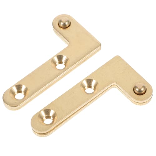 DECOMELODY 2 Stück Pivot Scharniere Verdeckte Türscharniere mit Drehung Kupfer für Holz und Alutüren Einfache Installation für Geheime Türen und Bücherregale DECOMELODY 2 Stück Pivot Scharniere Verdeckte Türscharniere mit Drehung Kupfer für Holz und Alutüren Einfache Installation für Geheime Türen und Bücherregale von DECOMELODY