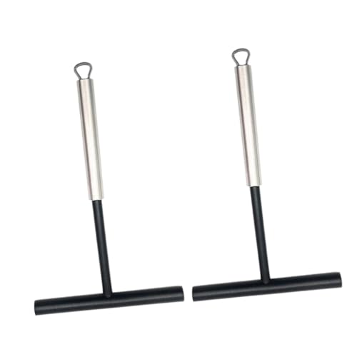 DECOMELODY 2 Stück Professioneller Edelstahl Nylon Crepe Spreader Küchen Crepes Maker Zubehör Teigverteiler mit Ergonomischem Griff für Einfache Pfannkuchenverteilung und Langanhaltende DECOMELODY 2 Stück Professioneller Edelstahl Nylon Crepe Spreader Küchen Crepes Maker Zubehör Teigverteiler mit Ergonomischem Griff für Einfache Pfannkuchenverteilung und Langanhaltende von DECOMELODY
