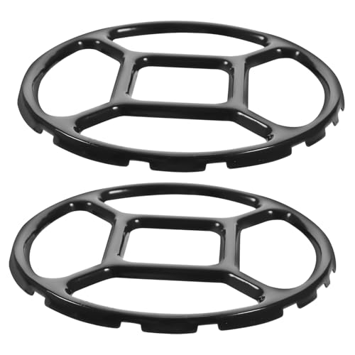 DECOMELODY 2 Stück Rutsch Wok Herdstütze aus Hochwertigem Emaille Metall Stabiler Gasherd Topfhalter Hitzebeständig und Langlebig Geeignet für Gasherde Zuhause Restaurant DECOMELODY 2 Stück Rutsch Wok Herdstütze aus Hochwertigem Emaille Metall Stabiler Gasherd Topfhalter Hitzebeständig und Langlebig Geeignet für Gasherde Zuhause Restaurant von DECOMELODY