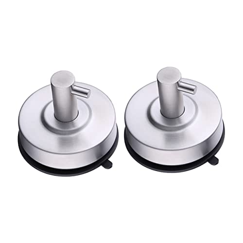 DECOMELODY 2 Stück Saugnapf Haken Abnehmbarer Duschhalter für Handtücher Vielseitiger Küchenorganizer für Glatte Oberflächen ohne Bohren DECOMELODY 2 Stück Saugnapf Haken Abnehmbarer Duschhalter für Handtücher Vielseitiger Küchenorganizer für Glatte Oberflächen ohne Bohren von DECOMELODY