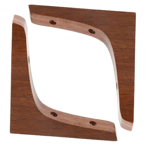 DECOMELODY 2 Stück Schwere Holz Regalhalterung Tiefe Förmige Wandhalterung für Stabile Tragfähige Regalbrettstütze und Vielseitige Aufbewahrungslösung DECOMELODY 2 Stück Schwere Holz Regalhalterung Tiefe Förmige Wandhalterung für Stabile Tragfähige Regalbrettstütze und Vielseitige Aufbewahrungslösung von DECOMELODY
