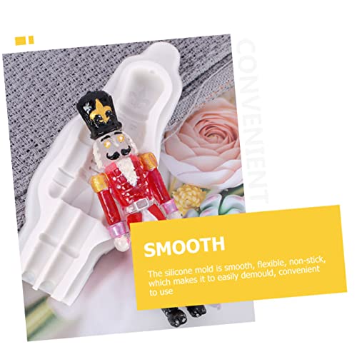 DECOMELODY 2 Stück Silikon Backform Nutcracker Soldat Formen Flexible Antihaftbeschichtet Hohlkörper Pralinen Fondantform Einfach zu Entformen für Weihnachten und DIY Kuchen Dekoration DECOMELODY 2 Stück Silikon Backform Nutcracker Soldat Formen Flexible Antihaftbeschichtet Hohlkörper Pralinen Fondantform Einfach zu Entformen für Weihnachten und DIY Kuchen Dekoration von DECOMELODY