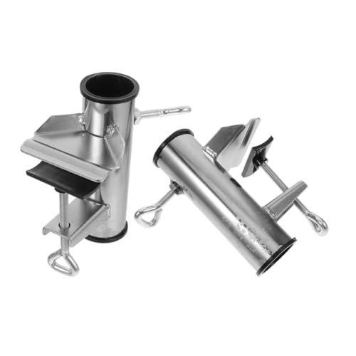 DECOMELODY 2 Stück Sonnenschirmhalterung für Balkon und Garten Verstellbare Patio Schirmklemme aus Robustem Material Wetterfester Außenschirm Befestigungsclip für Tisch Terrasse Strand DECOMELODY 2 Stück Sonnenschirmhalterung für Balkon und Garten Verstellbare Patio Schirmklemme aus Robustem Material Wetterfester Außenschirm Befestigungsclip für Tisch Terrasse Strand von DECOMELODY