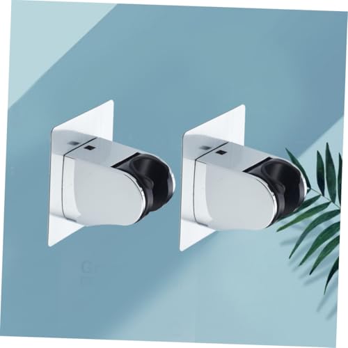 DECOMELODY 2 Stück Teiliges Duschkopfhalter Verstellbar ohne Bohren Robustes Material Selbstklebend für Glatte Oberflächen Praktische Halterung für Dusche und Brausekopf DECOMELODY 2 Stück Teiliges Duschkopfhalter Verstellbar ohne Bohren Robustes Material Selbstklebend für Glatte Oberflächen Praktische Halterung für Dusche und Brausekopf von DECOMELODY