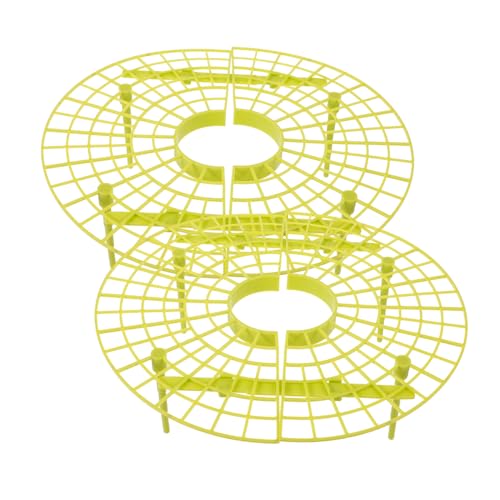 DECOMELODY 2 Stück Teiliges Erdbeerpflanzen klettergestell aus Robustem Kunststoff Gelb Balkon Pflanzstütze zur Erdbeerernteförderung und Pflanzenschutz für Gartenliebhaber DECOMELODY 2 Stück Teiliges Erdbeerpflanzen klettergestell aus Robustem Kunststoff Gelb Balkon Pflanzstütze zur Erdbeerernteförderung und Pflanzenschutz für Gartenliebhaber von DECOMELODY