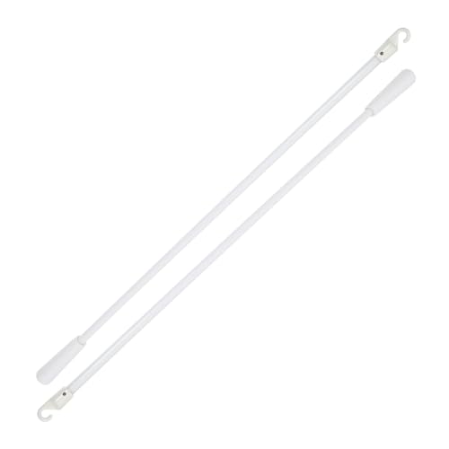 DECOMELODY 2 Stück Teiliges Jalousienstäbe aus Weißem Fiberglas Stabile und Leichte Vorhang Sticks mit Vorinstallierten Griffen Einfache Montage ohne Werkzeug für Fensterjalousien Ersatz DECOMELODY 2 Stück Teiliges Jalousienstäbe aus Weißem Fiberglas Stabile und Leichte Vorhang Sticks mit Vorinstallierten Griffen Einfache Montage ohne Werkzeug für Fensterjalousien Ersatz von DECOMELODY