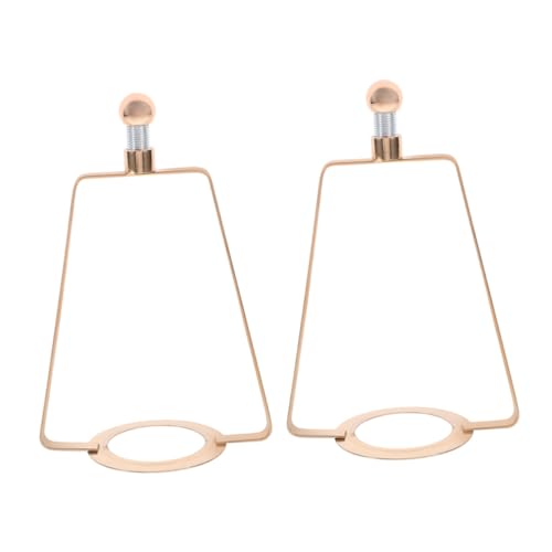 DECOMELODY 2 Stück Teiliges Lampenschirm halter Robustem Lampenhalterung mit Langlebigem Eisenrahmen Einfach zu Montierender Lampenschirm harp für Stehlampen für Wohnzimmer Restaurant von DECOMELODY