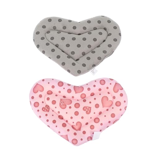 DECOMELODY 2 Stück Teiliges Wärmendes Hamster Schlafkissen aus Strapazierfähigem Material Kuscheliges Nest für Kleintiere Wie Hamster Meerschweinchen Chinchilla und Igel für Käfig und DECOMELODY 2 Stück Teiliges Wärmendes Hamster Schlafkissen aus Strapazierfähigem Material Kuscheliges Nest für Kleintiere Wie Hamster Meerschweinchen Chinchilla und Igel für Käfig und von DECOMELODY