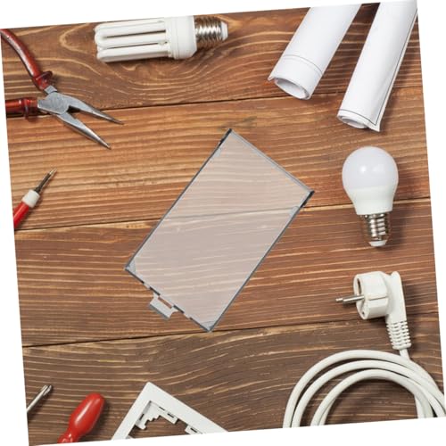 DECOMELODY 2 Stück Teiliges Wasserdichtes Junction Box Cover aus Transparentem Hochtransparentem Material Praktischer Steckdosenschutz für Innen Außenbereiche Schutz vor Feuchtigkeit DECOMELODY 2 Stück Teiliges Wasserdichtes Junction Box Cover aus Transparentem Hochtransparentem Material Praktischer Steckdosenschutz für Innen Außenbereiche Schutz vor Feuchtigkeit von DECOMELODY