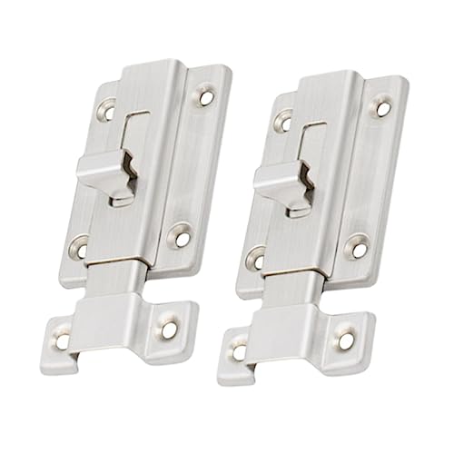 DECOMELODY 2 Stück Türschloss mit Riegel Schiebe Riegel für Türen und Fenster Praktisch und für und Außenanwendungen DECOMELODY 2 Stück Türschloss mit Riegel Schiebe Riegel für Türen und Fenster Praktisch und für und Außenanwendungen von DECOMELODY