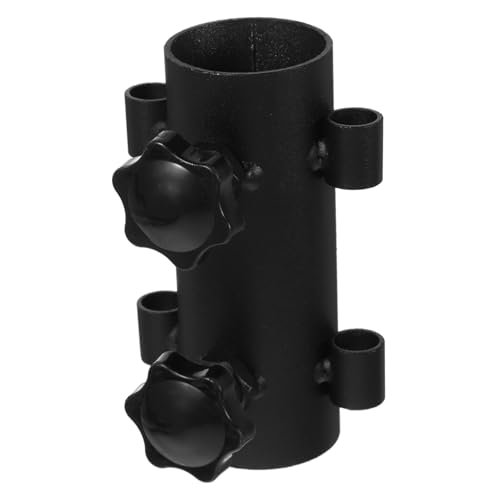 DECOMELODY 2 Stück Verstellbare Zeltstangenhalter aus Erdspieß Bodenhalterung für Markisenstütze Windfester Outdoor Sonnensegel Ständer Stabiler Standfuß für Garten Camping Wandern von DECOMELODY