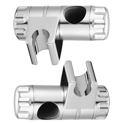DECOMELODY 2 Stück Verstellbarer Duschkopfhalter Praktische Halterung für Handbrausen im Badezimmer Rostfrei Einfache Installation Kompatibel mit Standard Duschköpfen DECOMELODY 2 Stück Verstellbarer Duschkopfhalter Praktische Halterung für Handbrausen im Badezimmer Rostfrei Einfache Installation Kompatibel mit Standard Duschköpfen von DECOMELODY
