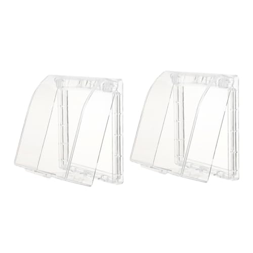 DECOMELODY 2 Stück Wasserdichte Transparente Türklingel abdeckung aus Robustem Material Regendichter Schutz für Außenbereich Geeignet für Garten Eingang und Kleine Zugangskontrollgeräte DECOMELODY 2 Stück Wasserdichte Transparente Türklingel abdeckung aus Robustem Material Regendichter Schutz für Außenbereich Geeignet für Garten Eingang und Kleine Zugangskontrollgeräte von DECOMELODY