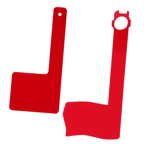 DECOMELODY 2stücke Rote Außenbriefkastenflagge Aus Acryl Drehbar Für Verschiedene Wandoberflächen Ersatzteile Pfostenhalterung DECOMELODY 2stücke Rote Außenbriefkastenflagge Aus Acryl Drehbar Für Verschiedene Wandoberflächen Ersatzteile Pfostenhalterung von DECOMELODY