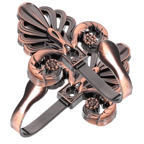 DECOMELODY 2 Stück Zinklegierung Vintage Garderobenhaken Antike Wandhaken für Mantel Handtuch Kleideraufhängung Robust Europäischer Stil Dekorativer Wandorganizer von DECOMELODY