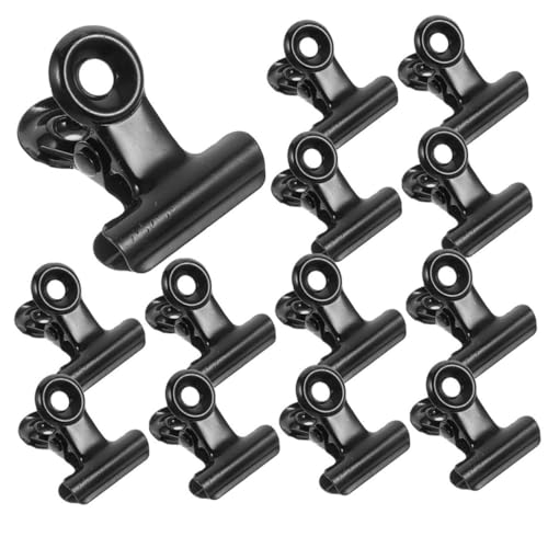 DECOMELODY 20 Stück Teiliges Edelstahl Magnetklammern Schwarze Magnetische Clips für Fotos Postkarten Tickets Vielseitige Halter für Büro Küche und Zuhause Robust und Stilvoll DECOMELODY 20 Stück Teiliges Edelstahl Magnetklammern Schwarze Magnetische Clips für Fotos Postkarten Tickets Vielseitige Halter für Büro Küche und Zuhause Robust und Stilvoll von DECOMELODY