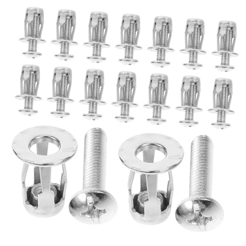 DECOMELODY 20 Stück Teiliges Hohltüranker aus Edelstahl mit Blütenmutter für Hohlraum metalltüren Korrosionsbeständig Langlebig Leichter Einbau für Sichere Wandbefestigung und Installationen von DECOMELODY