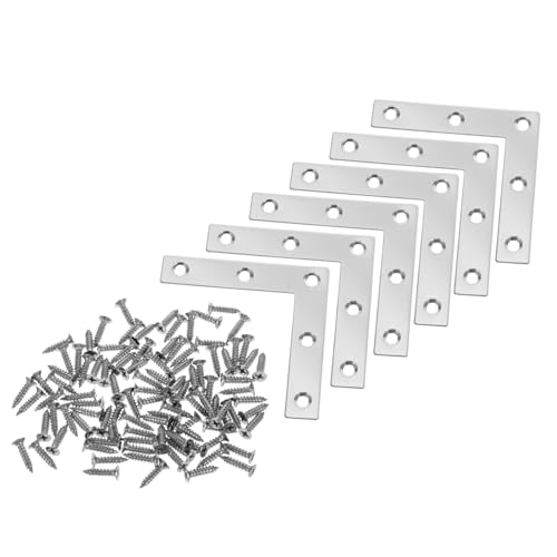 DECOMELODY 20 Stück Teiliges Möbel Eckverbinder aus und Kohlenstoffstahl Schwere Winkelbeschläge mit Vorgebohrten Senkbohrungen Robuste Möbelverbindungswinkel für Stabile Eckbefestigung DECOMELODY 20 Stück Teiliges Möbel Eckverbinder aus und Kohlenstoffstahl Schwere Winkelbeschläge mit Vorgebohrten Senkbohrungen Robuste Möbelverbindungswinkel für Stabile Eckbefestigung von DECOMELODY