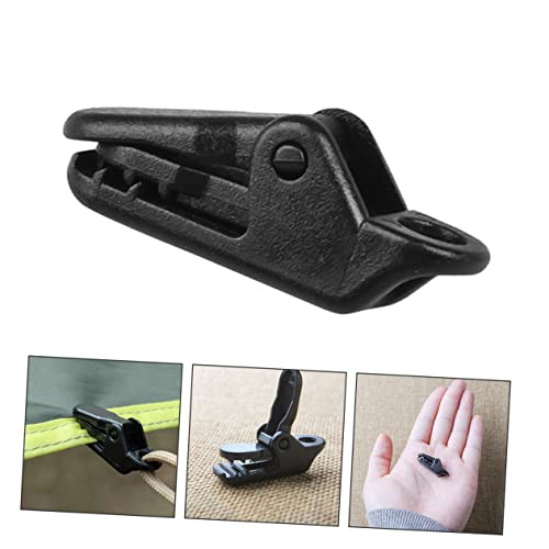 DECOMELODY 20 Stück Teiliges Outdoor Zeltklammern Windresistente Befestigungsclips für Zeltplanen und Markisen Kompakt und Leicht für Camping Wandern Angeln im von DECOMELODY