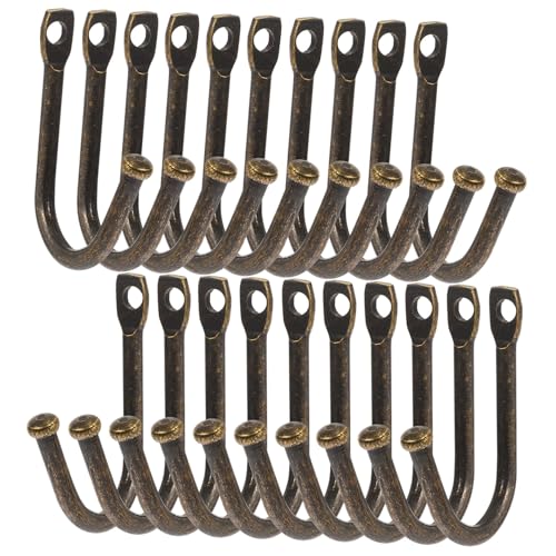 DECOMELODY 20 Stück Teiliges Wandhaken Robustem Metall Vintage Stilvolle Wandhalterung für Garage und Garten Große Stabile Haken zur Werkzeug und Gartengeräteaufbewahrung DECOMELODY 20 Stück Teiliges Wandhaken Robustem Metall Vintage Stilvolle Wandhalterung für Garage und Garten Große Stabile Haken zur Werkzeug und Gartengeräteaufbewahrung von DECOMELODY