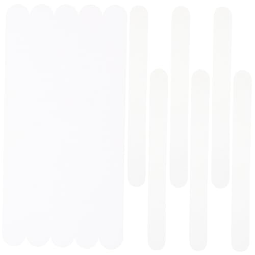 DECOMELODY 20 Stück Teiliges rutschfeste Badewannenstreifen Selbstklebend Langlebig Antirutsch Aufkleber für Dusche Badezimmer Treppen Sichere Bodenhaftung von DECOMELODY