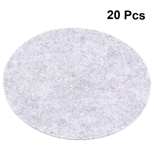 DECOMELODY 20stücke rutschfeste Filzmatten Für Blumentöpfe Wasserabweisende Schutzunterlagen Möbelpads Isolierende Untersetzer Für Zuhause von DECOMELODY