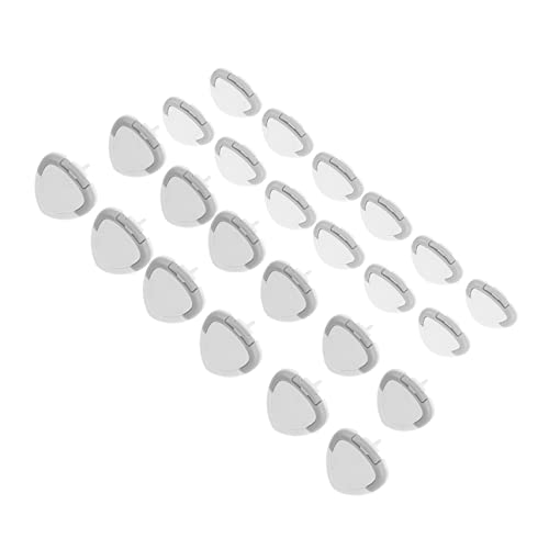 DECOMELODY 24 Stück Steckdosenschutz Abdeckungen für Junge Mädchen Sicherheitsstecker für Isolierte Schutzkappen Kompatibel Steckdosen Weiß DECOMELODY 24 Stück Steckdosenschutz Abdeckungen für Junge Mädchen Sicherheitsstecker für Isolierte Schutzkappen Kompatibel Steckdosen Weiß von DECOMELODY