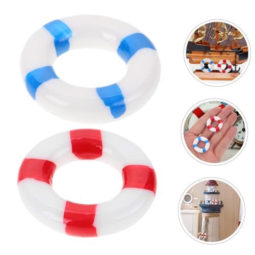 DECOMELODY 24 Stück Teiliges Miniatur Schwimmring Deko aus Langlebigem Resin Mediterraner Stil Leicht und für Mikrolandschaften und Nautische Dekorationen DECOMELODY 24 Stück Teiliges Miniatur Schwimmring Deko aus Langlebigem Resin Mediterraner Stil Leicht und für Mikrolandschaften und Nautische Dekorationen von DECOMELODY
