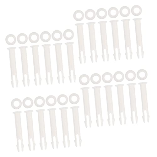 DECOMELODY 24 Stück Teiliges Pool Verbindungsstift Set aus Kunststoff Ersatzteile für Oberirdische Metallrahmen Pools Lange Pins mit Kappe Einfache Montage Kompatibel mit Poolrahmen und DECOMELODY 24 Stück Teiliges Pool Verbindungsstift Set aus Kunststoff Ersatzteile für Oberirdische Metallrahmen Pools Lange Pins mit Kappe Einfache Montage Kompatibel mit Poolrahmen und von DECOMELODY