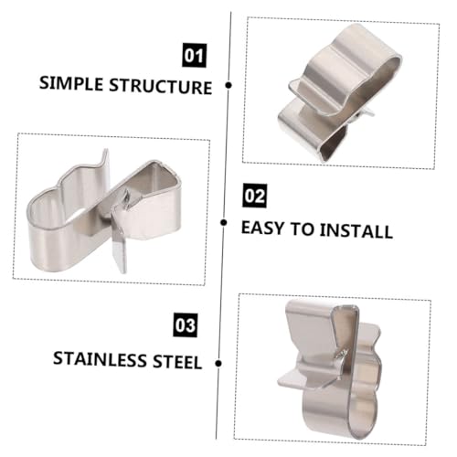 DECOMELODY 25 Stück Teiliges Solar Kabelclip mit Federmechanismus Mm² Kabelhalter für Photovoltaik Schutz vor Kabelschäden Einfach zu Montierende Kabelbefestigung für Solarmodule und DECOMELODY 25 Stück Teiliges Solar Kabelclip mit Federmechanismus Mm² Kabelhalter für Photovoltaik Schutz vor Kabelschäden Einfach zu Montierende Kabelbefestigung für Solarmodule und von DECOMELODY